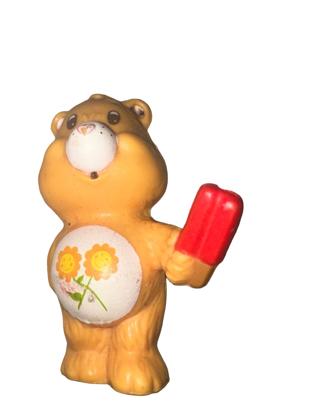 VTG 1983 KENNER Care Bears FRIEND with an Ice Pop Popsicle Mini Figure